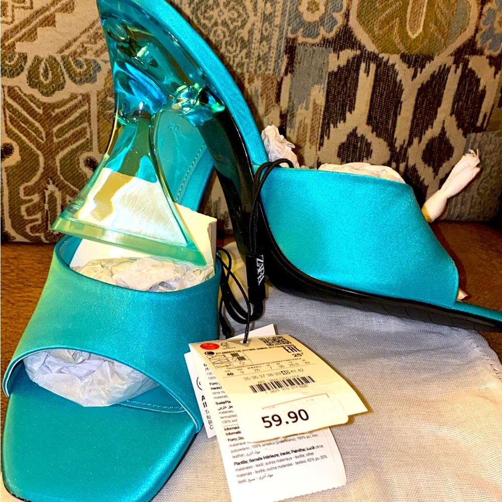 Zara Amazing shoes new never used size 9 USA 🇺🇸